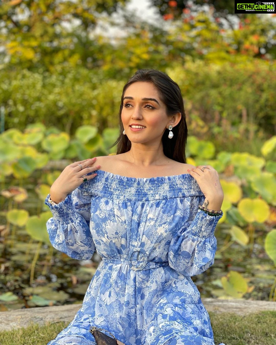 Tanya Sharma Instagram - His prettiest problem 😌 . . Outfit- @myfywish Styled by - @rimadidthat An amazing experience at @sula_vineyards watch this space for more content ☺️ #tanyasharma #sulalife #sulavineyards #nashik #staycation #girlstrip The Source At Sula