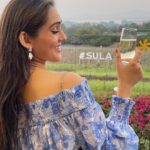 Tanya Sharma Instagram - His prettiest problem 😌 . . Outfit- @myfywish Styled by - @rimadidthat An amazing experience at @sula_vineyards watch this space for more content ☺️ #tanyasharma #sulalife #sulavineyards #nashik #staycation #girlstrip The Source At Sula