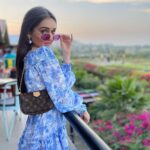 Tanya Sharma Instagram - His prettiest problem 😌 . . Outfit- @myfywish Styled by - @rimadidthat An amazing experience at @sula_vineyards watch this space for more content ☺️ #tanyasharma #sulalife #sulavineyards #nashik #staycation #girlstrip The Source At Sula