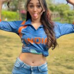 Tanya Sharma Instagram - MADE IN INDIA 🇮🇳 . . #madeinindia #india #proud #instagood #instadaily #cheerleading #matchday Ramdev Studio