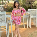 Tanya Sharma Instagram - Feeling 11 out of 10 🥰 Just not in the last picture 😫 . . Styled by - @zaamo.official Outfit - @liyokki Razzberry Rhinoceros