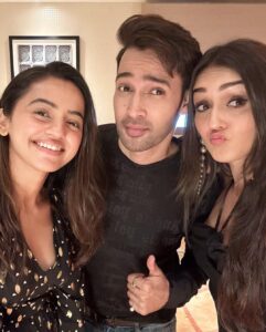 Tanya Sharma Instagram - Birthday dump 🌝 ft @kreetika10 . . Dress - @tomberamoureuxin Cake - @lucibellos_caffe #birthday #celebration #sisters #sharmasisters TAJ Santacruz, Mumbai