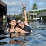 Tanya Sharma Instagram - HAPPY BIRTHDAY diduu🤍✨ Me and my sister against world ! Epic depiction of our relationship in these series of pictures but still so much more to us! Cheers to you for never looking your age and people mistaking me as your elder one 🙄 but we all know who’s still chotu with harqateein ! I hope god gives you all the happiness and you achieve immense success because that’s what you deserve ! Backbone of Sharma sisters keeping us afloat n growing 🥺thankyou for everything that you do and you are ….. always grateful for you now please can you please behave your age 🌚 thanks I love you to the moon n back 💯🤍 JW Marriott Khao Lak Resort and Spa
