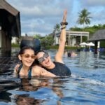 Tanya Sharma Instagram - HAPPY BIRTHDAY diduu🤍✨ Me and my sister against world ! Epic depiction of our relationship in these series of pictures but still so much more to us! Cheers to you for never looking your age and people mistaking me as your elder one 🙄 but we all know who’s still chotu with harqateein ! I hope god gives you all the happiness and you achieve immense success because that’s what you deserve ! Backbone of Sharma sisters keeping us afloat n growing 🥺thankyou for everything that you do and you are ….. always grateful for you now please can you please behave your age 🌚 thanks I love you to the moon n back 💯🤍 JW Marriott Khao Lak Resort and Spa
