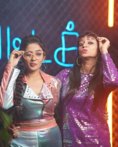 Teju Ashwini Instagram - #patakpatak 💥💥💥

#1minmusic 
@gvprakash @sonymusic_south @manasvinigopal @prashanth_karan @vijayvarman @preksha.chordia @azhar.style @gkb.lyrics @itscsk @instagram 

MUH : @puii_c_ammy 
📸 @the_vier_frames 

#tejuashwini#musicalbum#reelsinstagram