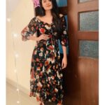 Teju Ashwini Instagram - When my little girl clicks , its definitely a picture to post 😍♥️ @hansikha63 😘 👗 @maira__vogue #tejuashwini