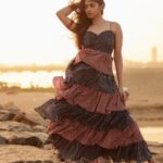 Teju Ashwini Instagram - The golden hour ☀️ Outfit: @theoosinool Captured by : @hakunamatata_sai #tejuashwini