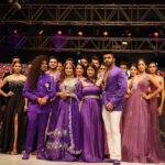 Tina Datta Instagram - Graceful as the sea and fierce as the fire. With some nakhras and nazakat!!! 💜💜 . . . #EklaChaloRe #WarriorPrincess #TinaKaStyle #fashion #style #fashionshow #stylish #lookbook #ramp #tinadatta The Great Pink City - Jaipur