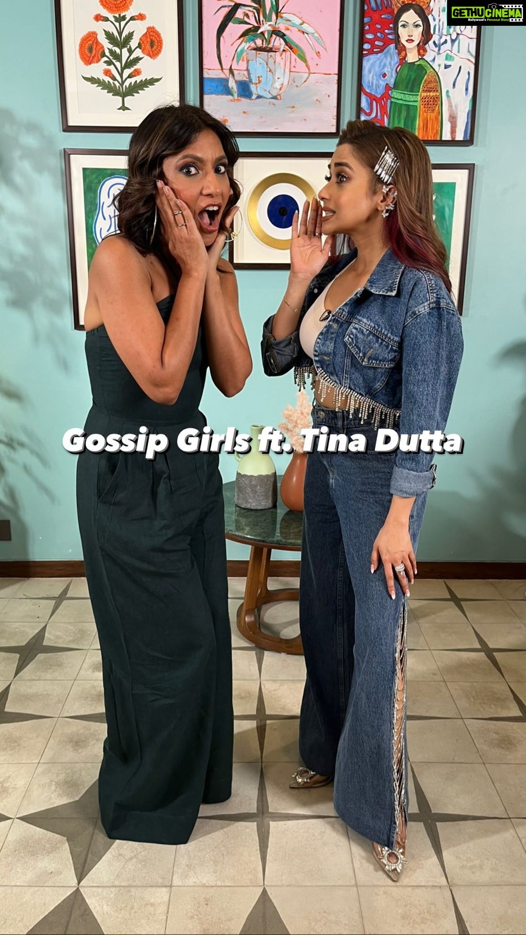 Tina Datta Instagram - Had a blast doing another one of our epic @goodcreatorco #BiggBoss16 exit interviews, this time with Tina Datta aka Tinzi. Quite the sparking personality with a side of sass! And you can bet she spilt some great ☕ - wait for it coming to @MissMalini’s YT channel “reel” soon. PS. I asked her to do her Bigg Boss voice and she didn’t disappoint with custom messages for everyone in the house. Do you want to be in the LIVE audience for the next one? All you have to do is visit my link in bio and join The Good Creator Co community on Facebook and RSVP for a front row seat to the drama where even the Bigg Boss camera’s don’t have a view! 👁️ Thank you for having us @millo.mumbai Outfit: @sandsfashionhouse biggboss #biggboss16 #tinadutta #missmalini #maliniagarwal #creators #contentcreators #smallcontentcreators #digitalcontentcreators #community #goodcreatorsco #gcc #tinadatta Millo