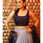 Toral Rasputra Instagram - Sometimes you have to look at the blue side of life, to get a better view This is mine...... How about you? . . . MUA & Hair : @makeoversbyneeta Outfit : @neckbookarinkooproduct 📸 : @shootingwooting