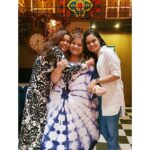 Toral Rasputra Instagram - कुछ हसीन पल....... with my pals ❤️ Love you both ❤️😘 . . . #chotichotikhushiyan #makingmemories❤️ #friendsforlife #girlsquad #fun #food #laughter In Our Own Lil World....