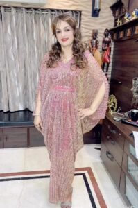 Upasana Singh Instagram - Arj kiya hai.🤗friends this dress is designed by my most talented friend Muskaan 🌷