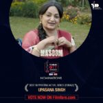 Upasana Singh Instagram - Congratulations to team #Masoom on bagging 8 nominations at #FilmfareOTTAwards2022! VOTE NOW! https://www.filmfare.com/awards/filmfare-ott-awards-2022/vote @filmfare