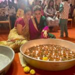 Urvashi Dholakia Instagram - God is Great God is kind God gave me you ❤️✨❤️ @sumonachakravarti @taranaraja @shanela08 : : #beautiful #moments #durgapuja #2022 #friendship #goals #love #bliss #happiness #❤️