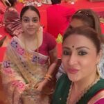Urvashi Dholakia Instagram - God is Great God is kind God gave me you ❤️✨❤️ @sumonachakravarti @taranaraja @shanela08 : : #beautiful #moments #durgapuja #2022 #friendship #goals #love #bliss #happiness #❤️