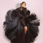 Urvashi Dholakia Instagram - I just don’t play Dark characters... I OWN IT 🖤❤️ : : Photography: @fashionbyrahulsharma Outfit : @aashiluthrastore Styled by @stylingbyvictor @sohail__mughal___ Assisted by : @styleby_antara MUA : #myself Hair : @kamaljeet_kaur_79 : : #urvashidholakia #photoshoot #fashion #style #htstyleawards #2022 #about #last #night #glamour #showbiz #black #forever #love #dazzle #blackbeauty #blackswan #glitter #fierce #bold #cheers