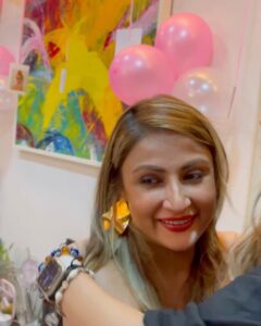 Urvashi Dholakia Instagram - So for most of you who have been waiting for my birthday celebration post .. THIS IS IT ❤️ 

This birthday was filled with tears of joy as I met @shanela08 my Gugu after exactly 3 years ❤️.. Covid kept us apart for the longest time in our 20 years of friendship. My heart was filled with pain when I could not be there for her 50th birthday last month due to work 💔 and somewhere deep down I was broken… she has always stood by me through thick and thin, through every step of my life for two decades and the one time I had the chance I couldn’t make it for her special day💔 I promise you Gugu never again will I let anything come between us ❤️❤️

To see her in front of me at the stroke of 12 midnight on my birthday was ironic 😍 as exactly 20 years ago when we started our friendship she surprised me the exact same way on my birthday. I have no words to express my joy my happiness at this point. This is the reason for my absence and social media because it’s taking me time to sink this in 😍💕

Only three people around me knew about her arrival for the past two months and these three people mean the world to me @kshitijdholakia @sagardholakia @khanna_ameessha ❤️❤️❤️ thank you for making this birthday of mine so memorable I am going to cherish it forever. This could not have been possible without you three.
❤️❤️❤️❤️❤️❤️❤️❤️
