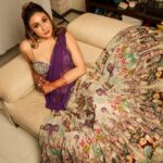 Urvashi Dholakia Instagram - It’s time for a festive look ✨💕✨ : : Styled by : @stylingbyvictor @sohail__mughal___ 📸 : @iam_kunalverma 🌟 Outfit : @subhiyah_clothing : : #urvashidholakia #festive #look #style #photoshoot #lehenga #purple #loveit #indianwear #💜 #ganeshchaturthi #🙏🏻