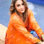 Urvashi Dholakia Instagram - Be your own Rainbow 🌈 ✨🌟💕🌈 : : 📸 @fashionbyrahulsharma : #urvashidholakia #candid #pose #chill #vibes #lifeisgood #tuesday #look #style #pool #side #photoshoot #colourful #instamoment #❤️