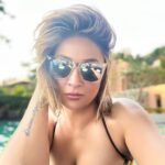 Urvashi Dholakia Instagram - Perfect weather 😉 for a quick swim #vacay #mode : : #urvashidholakia #holiday #thailand #phuket #diary #pool #time #chill #vibes #summer #weather #hot #cool #relax #🌞 Phuket, Thailand