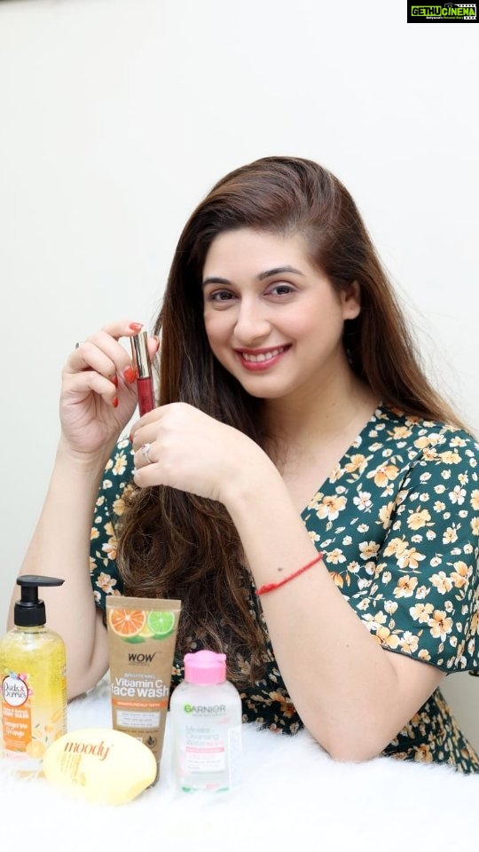 Vahbbiz Dorabjee Instagram - I believe in making conscious choices. It's a step to keeping the environment clean. One day at a time! As today is World Earth Day, here are some of my beauty recommendations that are clean, vegan and cruelty free with @mynykaa ~Wow Skin Science Brightening Vitamin C Foaming Face Wash - Paraben and Sulphate Free. ~Buds and Berries Detox & Refresh Body Wash:- Paraben and Sulphate Free, Vegan ~Moody Vitamin C Hydrating Fluid Sunscreen:- Vegan and Cruelty Free, Paraben Free. ~Ras Luxury Oils Tinted Liquid Lip Balm:- Sourced Organically, Toxic Free and Safe. ~Garnier Skin Naturals Micellar Cleansing Water:- Committed To Green Beauty, Bottles are made of 100% Recycled Plastic. Offer: Upto 35% off #Ad #consciousatnykaa, #worldearthday #gocrueltyfree #noanimalharmed