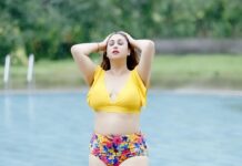 Vahbbiz Dorabjee Instagram - It's not about what size you wear..Its about how you wear your size.. #bodypositivity Swimwear:- @angelcroshet_swimwear Photography:- @fbyankit @ankityadav_photography Makeup:- @mahzbin