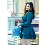 Vahbbiz Dorabjee Instagram - Have a Good day Full of Productivity and Good Vibes🙂😍🤗❤️ Photography:- @fbyankit Hair and Makeup:- @makeupbyvaish Location:- @bohobarandkitchen Boho Bar & Kitchen