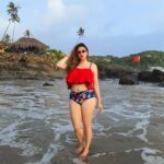 Vahbbiz Dorabjee Instagram - "UKIYO" Is a Japanese word..Living in the moment.. Wearing:- @angelcroshet_swimwear Vagator, Goa