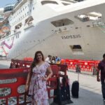 Vahbbiz Dorabjee Instagram - The Titanic Feel in our very own India... @cordeliacruises Embarking this new journey Mumbai- Cochin -Lakshwadeep Stay tuned for more content😁 Personalized Hat:- @thelittlegift.co #vahbizdorabjee #cordeliacruises #travelblogger #travel #travelgram #photography #traveltheworld #wanderlust #instatravel #nature #travelling #traveling #traveler #travelblog #traveladdict #traveller #picoftheday #love #naturephotography #adventure #trip #ig #explore #vacation #instagram #landscape #beautifuldestinations #beautiful #blogger Mumbai, Maharashtra