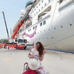 Vahbbiz Dorabjee Instagram - And the Fun begins..Looking forward to this break with @cordeliacruises #happysailing 😁