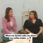 Vahbbiz Dorabjee Instagram - ARE YOU A COFFEE ADDICT LIKE ME? If YES, then my dentist @dr.namratajadwani gave me these few easy tips: - Do not have coffee before brushing your teeth - Do not brush your teeth half hour after you’ve had coffee - Drink a glass of water after your coffee to avoid bad breath, accumulation and yellowing of teeth - Get a clean up at least twice a year to remove the stains and the yellowing - Make sure you are tongue cleaning and using mouthwash to avoid the coffee breath. Happy sipping ☕️ . . #drnamratajadwani #theSmylist #doctornam #drnam #coffee #coffeeaddict #dentaltips #coffeelover #dentalcare #cosmeticdentistry #cosmeticdentist #mumbaidentist #reelsinstagram #reelsindia #reelitfeelit #reelkarofeelkaro The Smylist
