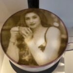 Vahbbiz Dorabjee Instagram - Just the coffee I needed😁😍 This beautiful restaurant @blabberallday serves personalized coffee with the perfect taste.Loved it😍 Make up & Hair:- @makeupbyvaish