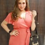Vahbbiz Dorabjee Instagram - Are you ready for Summer? Love this #Summermelon color😍 Outfit:- @forevernew_india