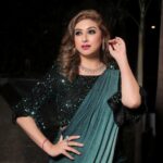Vahbbiz Dorabjee Instagram - The Stunning Make up Look done by @mansijainartistry and her team😍 She made me fall in Love with Green😍