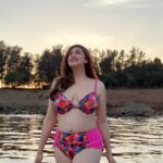Vahbbiz Dorabjee Instagram - Mentally still here❤️ Swimwear:- @angelcroshet_swimwear
