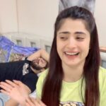 Vaishali Takkar Instagram - Bhaiyya bhabhi ki adhoori kahani 😂😂 @neeraj.takkar #reels #funnyvideos #trendingreels #brothersister