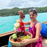 Vaishali Takkar Instagram - You Sea 🌊 It’s my day ☺ #birthday #vacation #thailand #phiphiisland #cruise Maya Bay, Phi Phi Island, Thailand