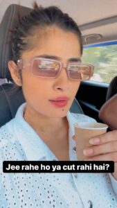 Vaishali Takkar Instagram - Bas yahi nahi pata chal pa raha 😐 

#reels #trending