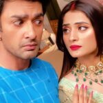 Vaishali Takkar Instagram - Galati se sach bol diya 😣 #nishantmalkhani #vaishalitakkar #trendingreels #kanakshi #shiva #kanak