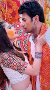 Vaishali Takkar Instagram - Kanak ji aap hindi mein emotional kyu nahi hoti mere saath 🤪🤣

#nishantmalkhani #vaishalitakkar #trendingreels 
#kanakshi
@dangal_tv_channel