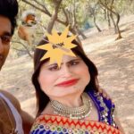 Vaishali Takkar Instagram - Shiva says Kanak ji, I'm back! 😁 #rakshabandhan #nishantmalkhani #vaishalitakkar #trendingreels @dangal_tv_channel