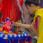 Vaishali Takkar Instagram - साथ तेरा बस चाहूँ मै 🫶🏼 #GanpatiBappa