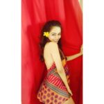 Vaishnavi Dhanraj Instagram - 🌺 When u find that old dress.. #selfclicked