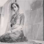 Vaishnavi Dhanraj Instagram - Take me back to the future 🦚 #oxymoron Black and white Or original? #indian #desigirl #outfitdesignedbyme