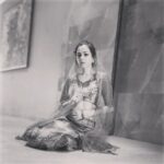 Vaishnavi Dhanraj Instagram - Take me back to the future 🦚 #oxymoron Black and white Or original? #indian #desigirl #outfitdesignedbyme