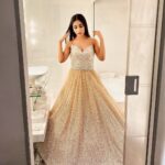 Veebha Anand Instagram – About last night! ✨

Wearing : @dlmayaofficial 
Jewellery: @timelessjewelsby_s 
Muah: @chanchal_dhokwal_makeovers 
Managed by @stardomcelebritymanagement @payalrai1303
