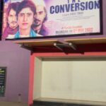 Vindhya Tiwari Instagram - From last 17 days our film #theconversion is housefull all over At Anand -Gujrat ….Gratitude- for all the love n support 🙏🏻 Our team decided to make a surprise visit in one of the theatres ….that is what we witnessed -pure love ❤️ Thank u for everything -Jai Shree Ram 🚩