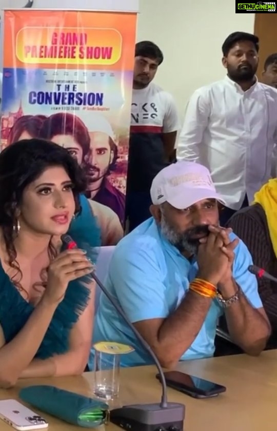 Vindhya Tiwari Instagram - Today #theconversion 6th May 2022 @nostrum_ent at ur nearest theatres ....Jai Shree Ram 🚩🙏❤ @kapilmishra_ind @prateekshukla1111 @tiwarivandananayak Connaught Place, New Delhi