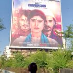 Vindhya Tiwari Instagram - Hoardings n posters all over Mumbai ❤️ Gratitude 🙏🏻 2 days to go…..6th may 2022 @nostrum_ent #theconversion Jai Shree Ram 🚩make ur reels on this song n tag us #reelkarofeelkaro Mumbai, Maharashtra