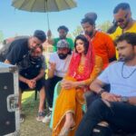 Vindhya Tiwari Instagram - Thank u for all the love in Mohali Chandigarh !! Coming up soon #filmybahu ❤️ @sagy_v @director_lill_big @vishvajeet.choudhary @priyasoni.__ @officialmanutyagi Chandigarh, India